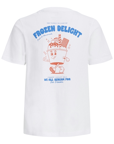 Jack & Jones Junior - JJFrozen Delight T-Shirt - Bright White
